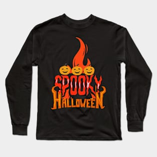 COCKY, SPOOKY HALLOWEEN PUMPKIN Long Sleeve T-Shirt